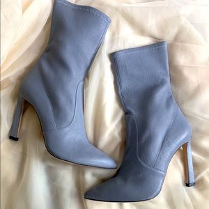 Light blue booties